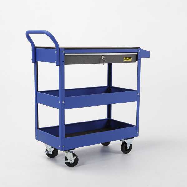 Carro de taller ligero con 1 cajón y 2 bandejas ALYCO