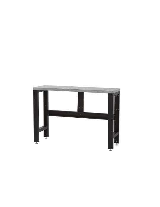 Mesa de trabajo con encimera de acero inoxidable ALYCO