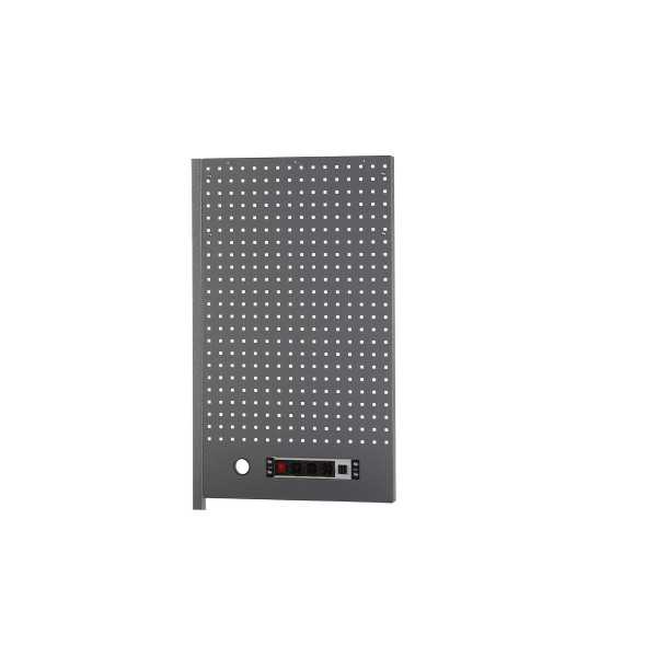 Panel perforado con enchufes 1066x629x36 mm ALYCO