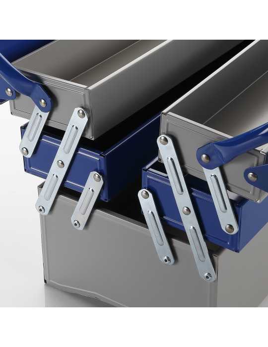Caja metálica para herramientas de 5 bandejas 500 mm ALYCO