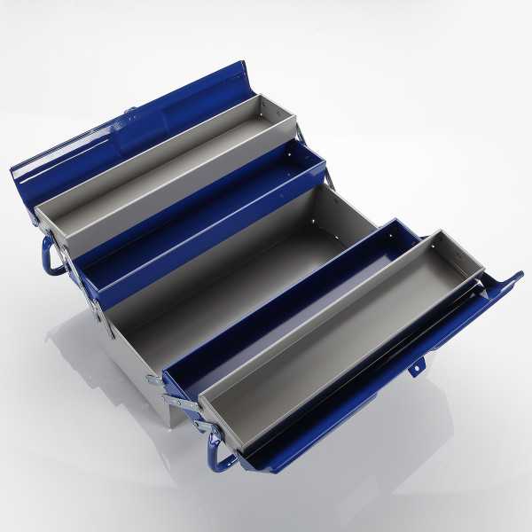 Caja metálica para herramientas de 5 bandejas 500 mm ALYCO