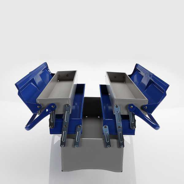 Caja metálica para herramientas de 5 bandejas 500 mm ALYCO