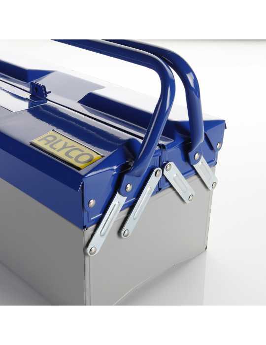 Caja metálica de herramientas de 3 bandejas 420 mm ALYCO
