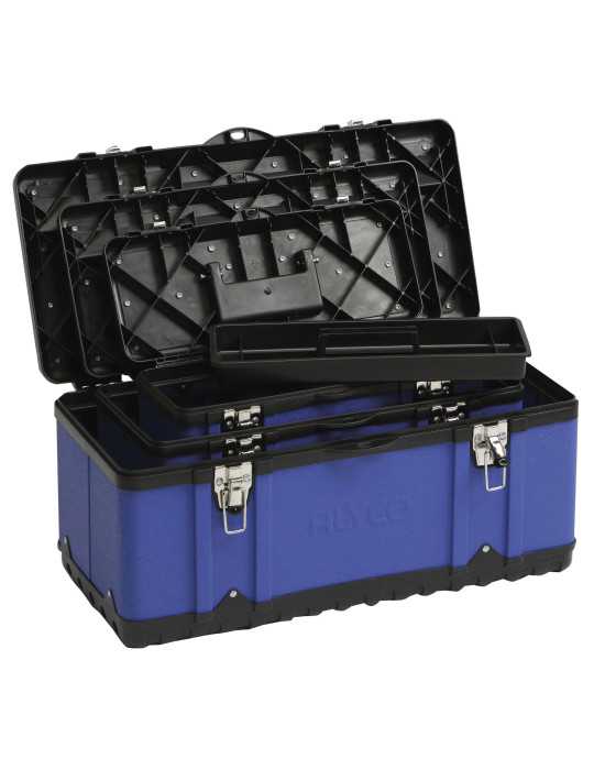 Pack de 3 cajas metálicas para herramientas ALYCO