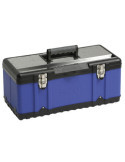 Caja metálica reforzada con bandeja interior 580x300x255 mm ALYCO