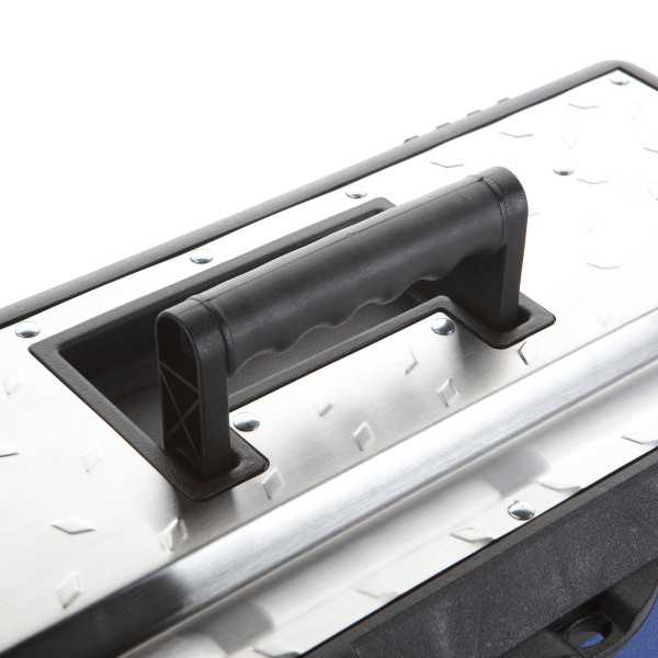 Caja metálica reforzada con bandeja interior 580x300x255 mm ALYCO