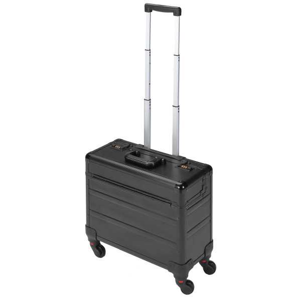Maleta trolley de aluminio para herramientas con 4 ruedas ALYCO