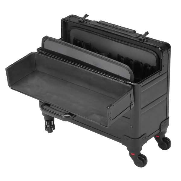 Maleta trolley de aluminio para herramientas con 4 ruedas ALYCO