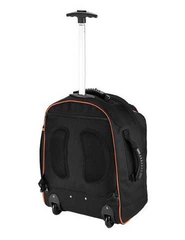 Mochila trolley de nylon con ruedas ORANGE ALYCO 2