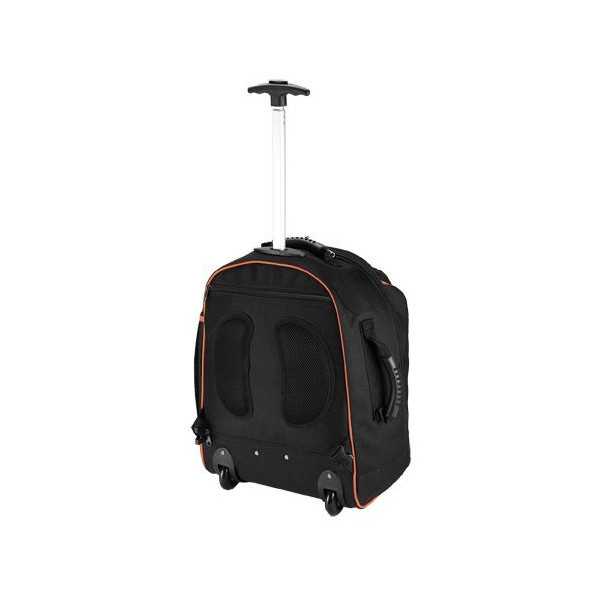 Mochila trolley de nylon con ruedas ORANGE ALYCO