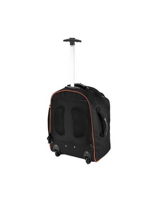 Mochila trolley de nylon con ruedas ORANGE ALYCO