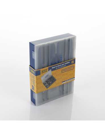 Juego de 4 alicates Seeger para arandelas 180 mm en caja de plástico ALYCO 2