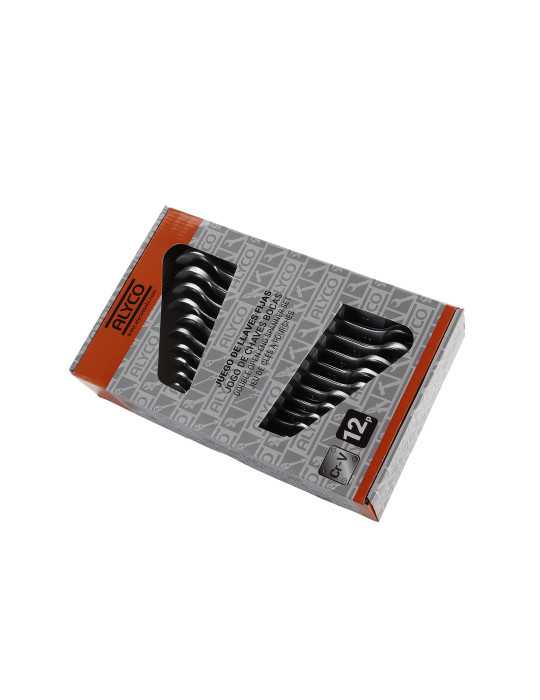 Juego de llaves fijas en soporte de plástico ORANGE ALYCO