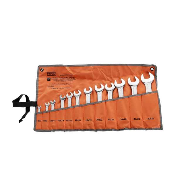 Juego de llaves fijas en bolsa de nylon ORANGE ALYCO