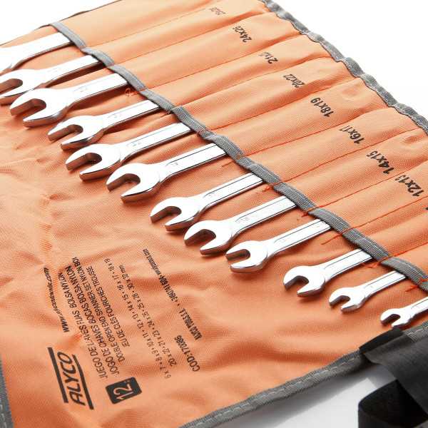Juego de llaves fijas en bolsa de nylon ORANGE ALYCO