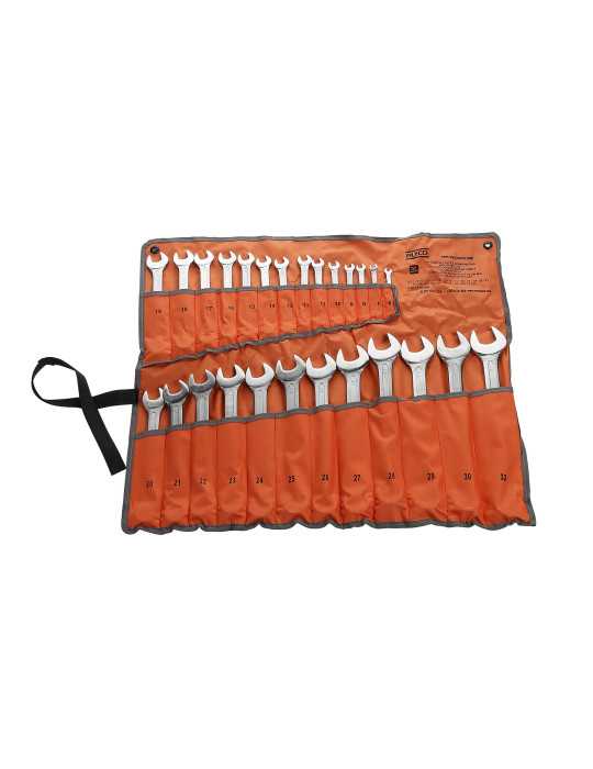 Juego de 26 llaves combinadas en bolsa de nylon ORANGE ALYCO