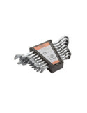Juego de 8 llaves combinadas con carraca 8-19 mm en soporte de plástico ORANGE ALYCO