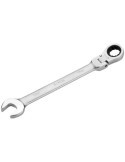 Llave combinada con carraca articulada flexible 32 mm ALYCO