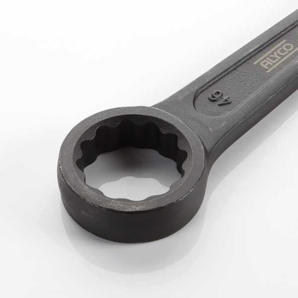 Llave de estrella plana de golpe 75 mm ALYCO