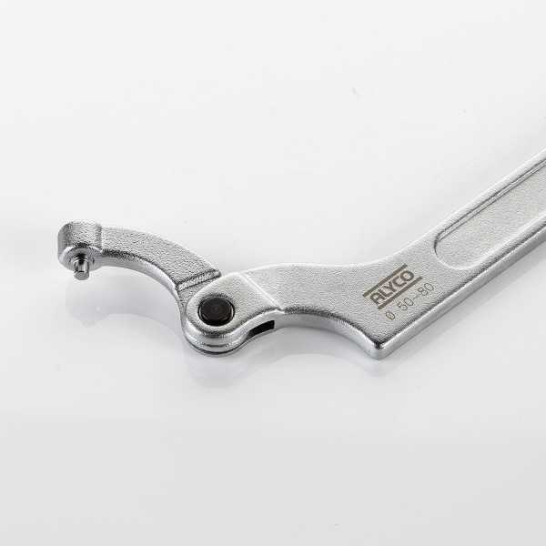 Llave articulada de pivote con tornillo n. 4 diámetro 120-180 mm ALYCO