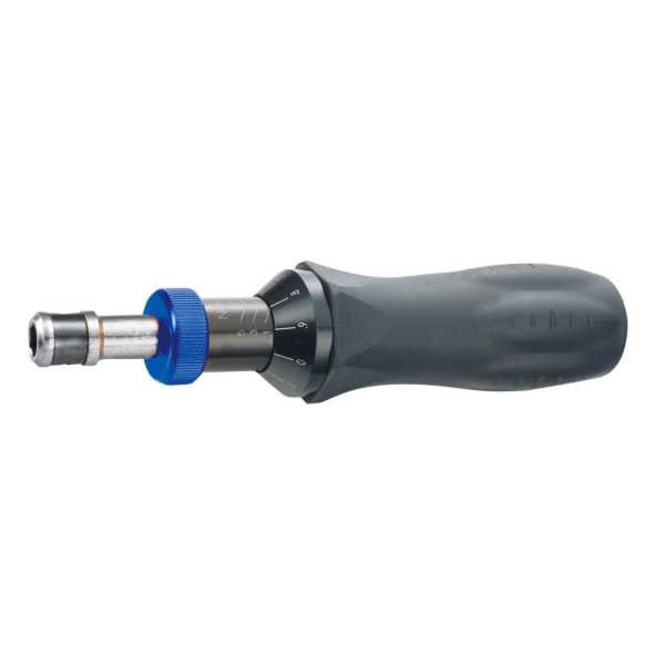 Destornillador dinamométrico de gran par 1/4" hexágono hembra 1-6 Nm ALYCO