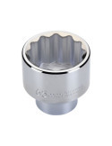Llave de vaso bihexagonal 1" 75 mm ALYCO