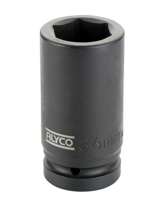 Llave de vaso de impacto larga 1" 65 mm ALYCO