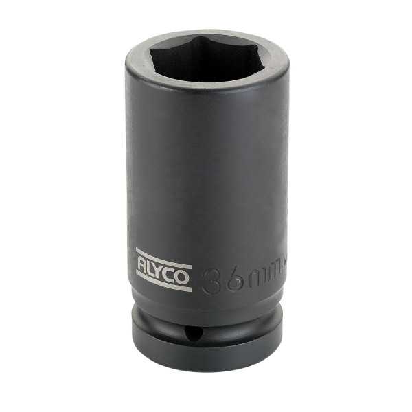 Llave de vaso de impacto larga 1" 70 mm ALYCO