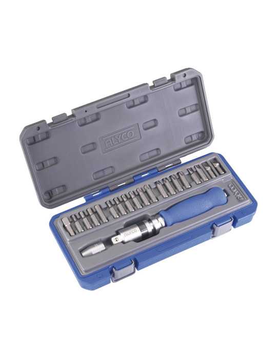 Juego de destornillador de impacto 1/2" con 21 piezas en estuche ALYCO