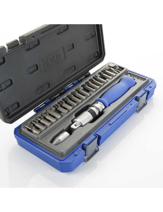 Juego de destornillador de impacto 1/2" con 21 piezas en estuche ALYCO