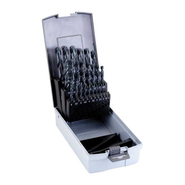 Juego de brocas HSS 1-13 mm 25 piezas ALYCO