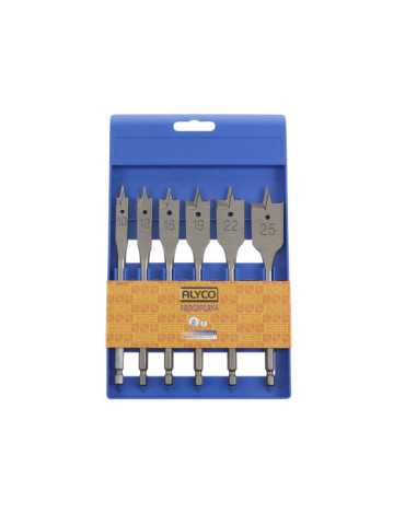 Juego de brocas planas 11 piezas ALYCO