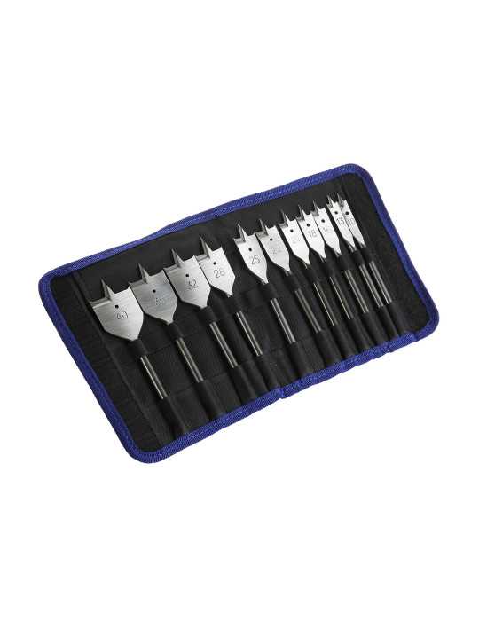 Juego de brocas planas 11 piezas ALYCO