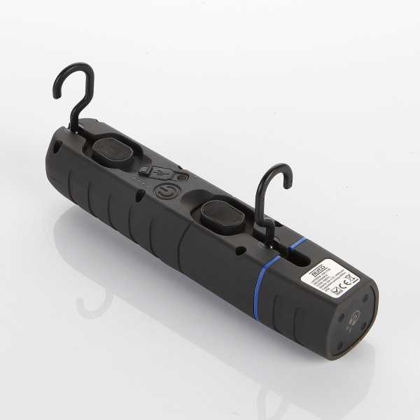 Linterna recargable abatible bifocal 10W COB IP65 ALYCO