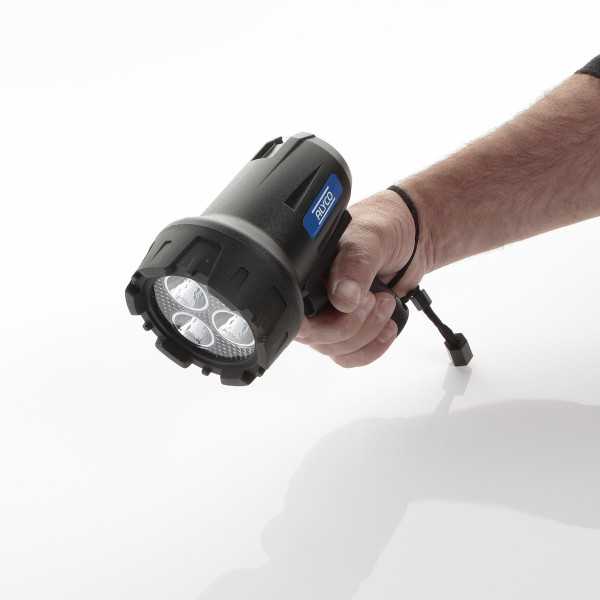 Foco recargable 10W LED con mango ALYCO
