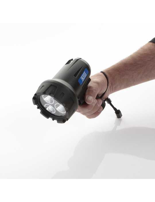 Foco recargable 10W LED con mango ALYCO
