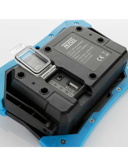 Foco recargable magnético 10W COB IP54 ALYCO