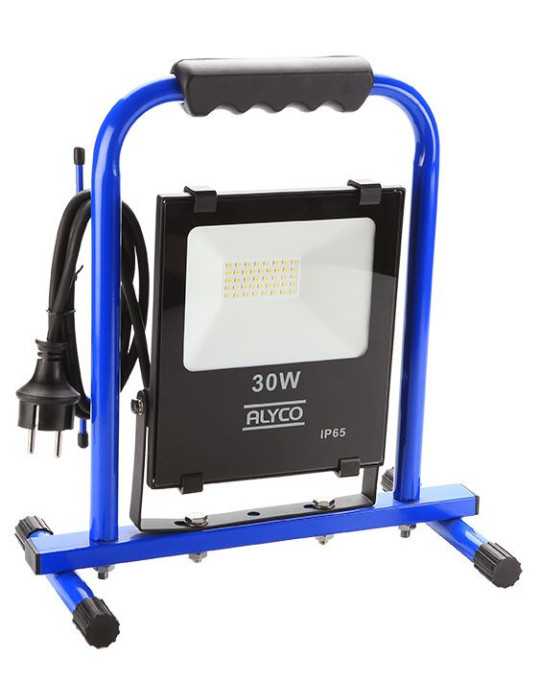 Proyector inclinable extrafino 30W SMD IP65 ALYCO