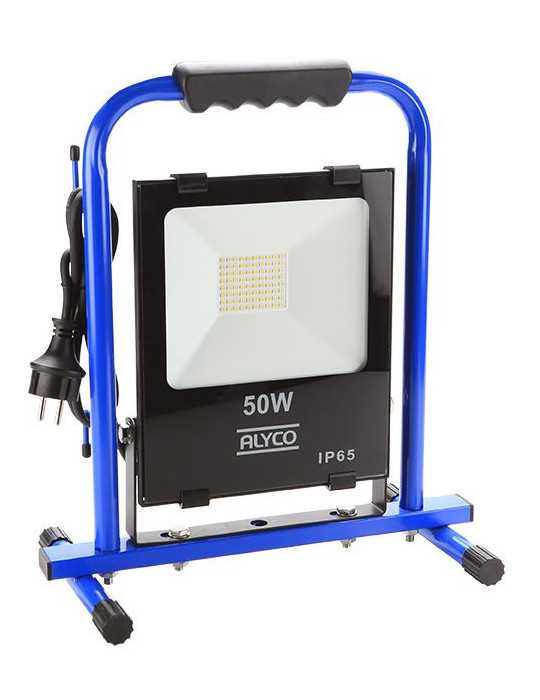 Proyector inclinable extrafino 50W SMD IP65 ALYCO