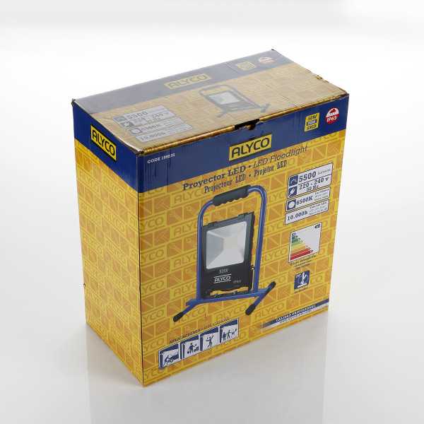 Proyector inclinable extrafino 50W SMD IP65 ALYCO