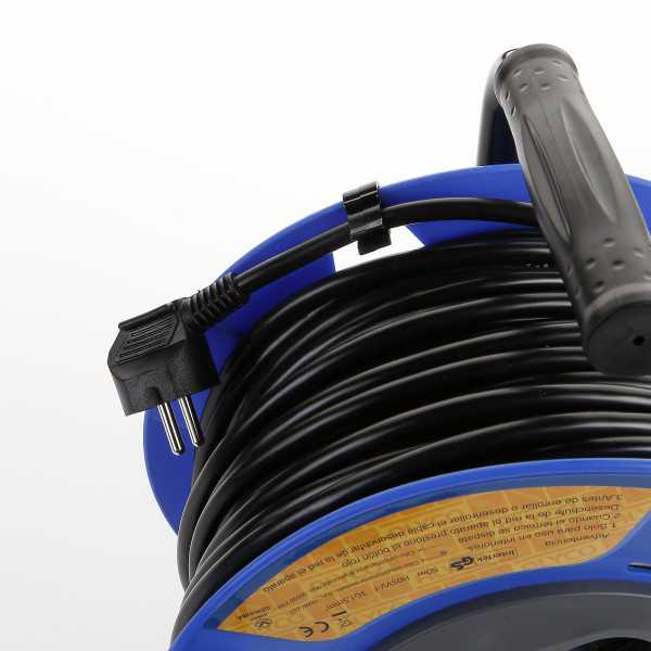 Enrollacables 25 m cable 3x1,5 IP20 ALYCO