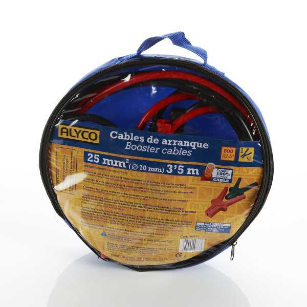 Cable de arranque 600A 3,5 m ALYCO