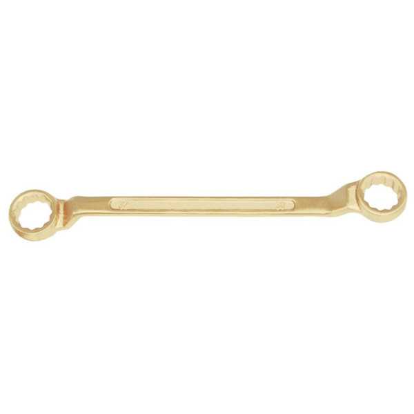 Llave de estrella acodada antichispa Al-Br 20x22 mm ALYCO