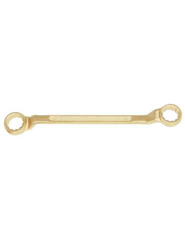 Llave de estrella acodada antichispa Al-Br 21x23 mm ALYCO