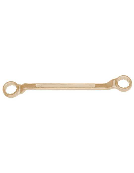 Llave de estrella acodada antichispa Cu-Be 8x9 mm ALYCO