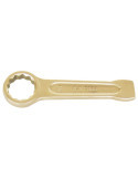 Llave de estrella plana de golpe antichispa Al-Br 17 mm ALYCO