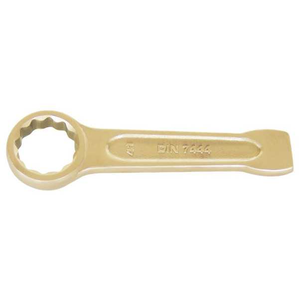 Llave de estrella plana de golpe antichispa Al-Br 19 mm ALYCO