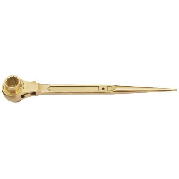 Llave de carraca de andamio antichispa Al-Br 36x41 mm ALYCO
