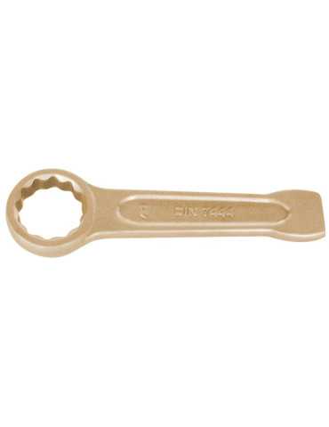 Llave de estrella plana de golpe antichispa Cu-Be 38 mm ALYCO