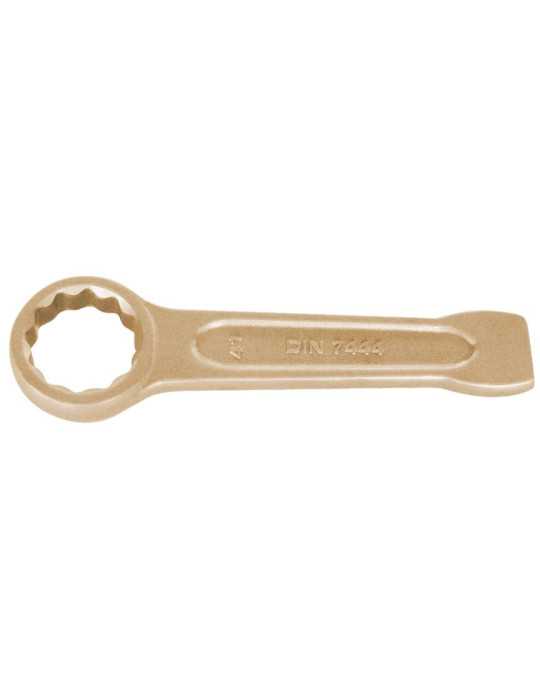 Llave de estrella plana de golpe antichispa Cu-Be 95 mm ALYCO